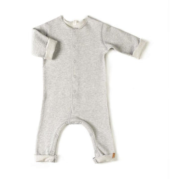 Nixnut - Newborn onesie lange mouwen - Grey